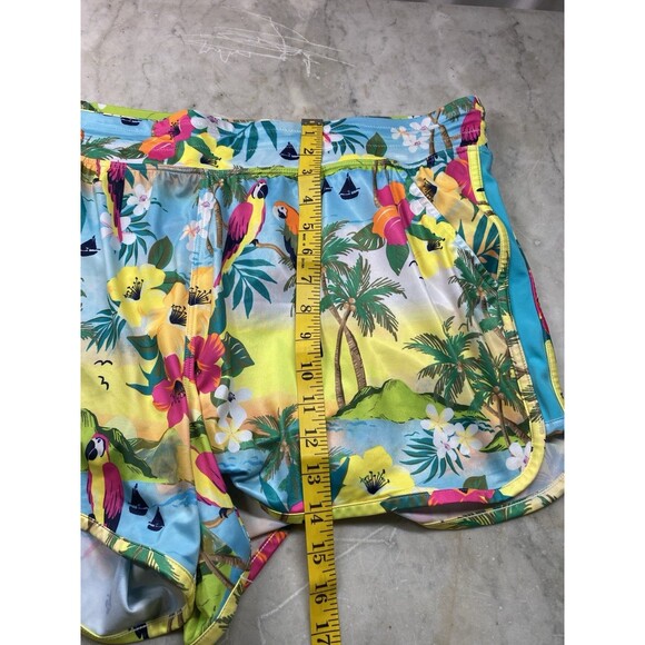 Lane Bryant Swim Shorts Women’s 16 Colorful Tropical Print Pockets - Picture 4 of 6